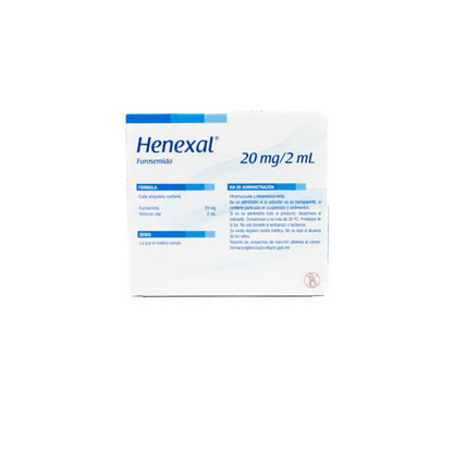 Henexal Solución Inyectable 2ml – Diurético