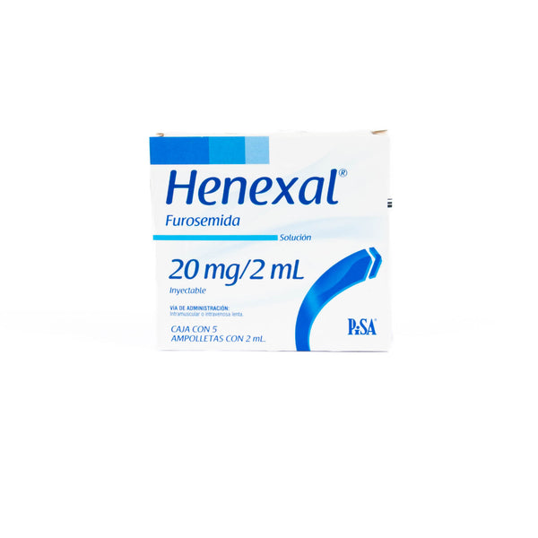 Henexal Solución Inyectable 2ml – Diurético