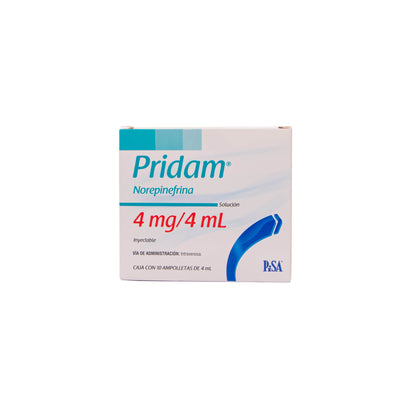 PRIDAM Solución Inyectable 4 mg/4 ml – Uso Hospitalario