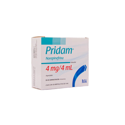 PRIDAM Solución Inyectable 4 mg/4 ml – Uso Hospitalario