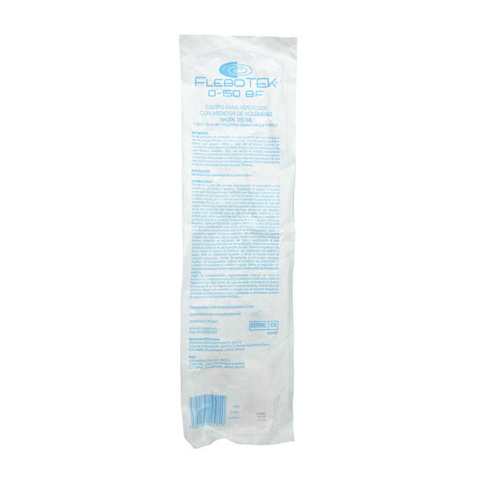 FLEBOTEK 0-150 Bureta 150ml – Terapia de Infusión