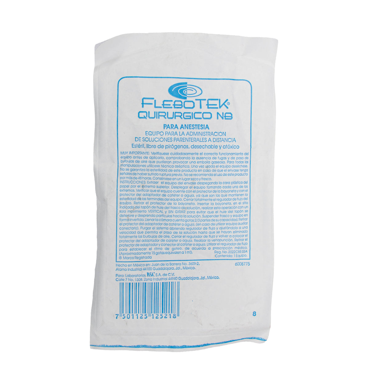 Flebotek Quirúrgico NB – Terapia de Infusión – Farmacia La Paz