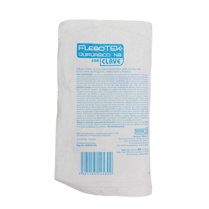 Flebotek Quirúrgico NB – Terapia de Infusión – Farmacia La Paz