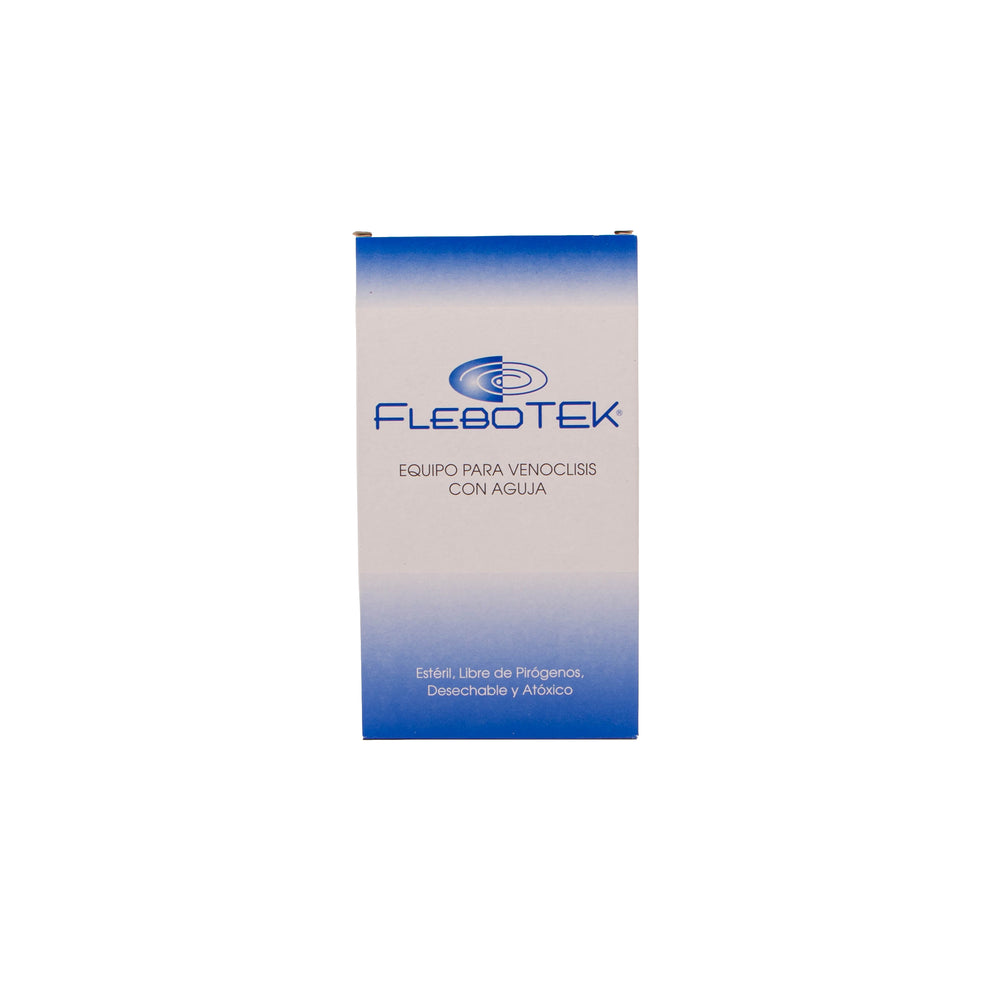 FLEBOTEK CON AGUJA EQ. VENOCLISIS – Terapia de Infusión – Farmacia La Paz