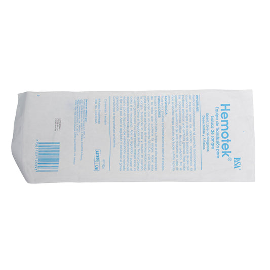 HEMOTEK C/FILTRO S/AGUJA EQ. VENOCLISIS – Terapia de
