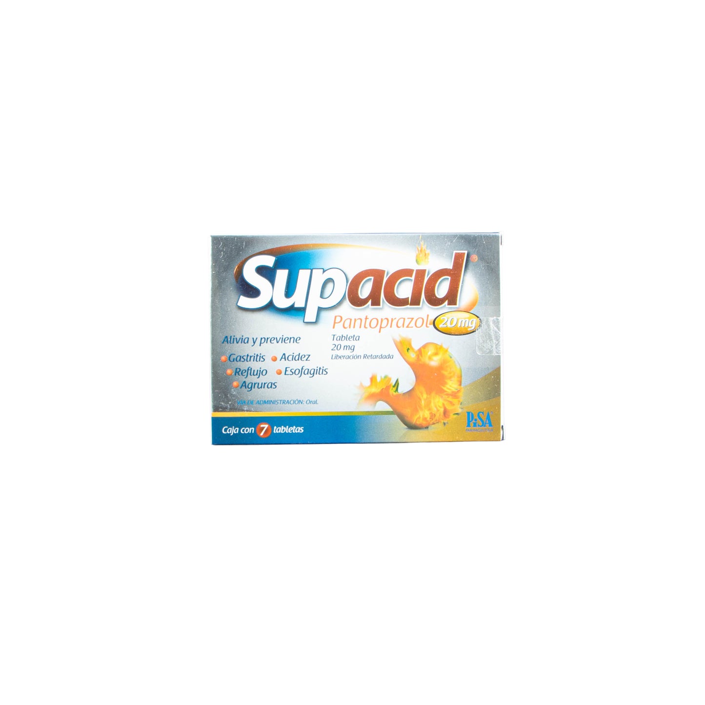 SUPACID OT Tabletas 20mg – Antiácido