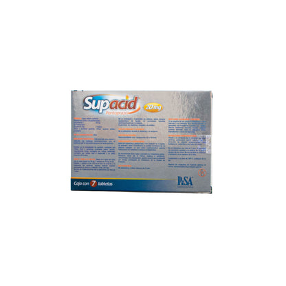 SUPACID OT Tabletas 20mg – Antiácido