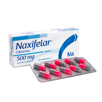 Naxifelar Cápsulas 500mg – Antibiótico