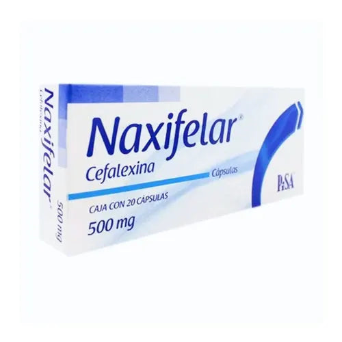 Naxifelar Cápsulas 500mg – Antibiótico