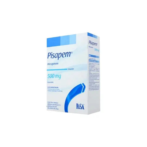 PISAPEM Solución Inyectable 500mg – Antibiótico