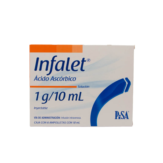 INFALET Solución Inyectable 1g/10ml – Vitamina C
