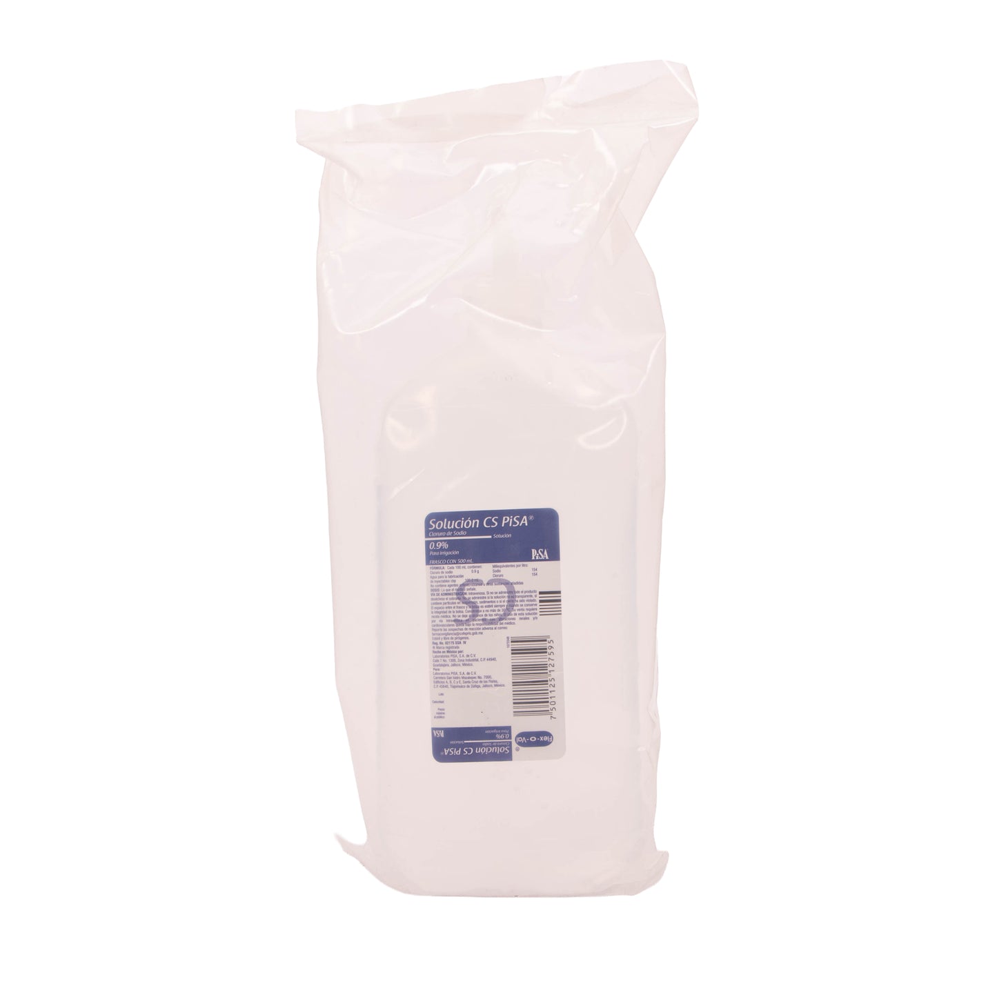 Solución Cloruro de Sodio 0.9% 500ml – Terapia de Infusión