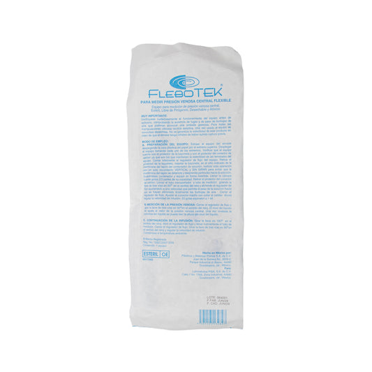 FLEBOTEK FLEXIBLE P/MEDIR PVC – Terapia de Infusión