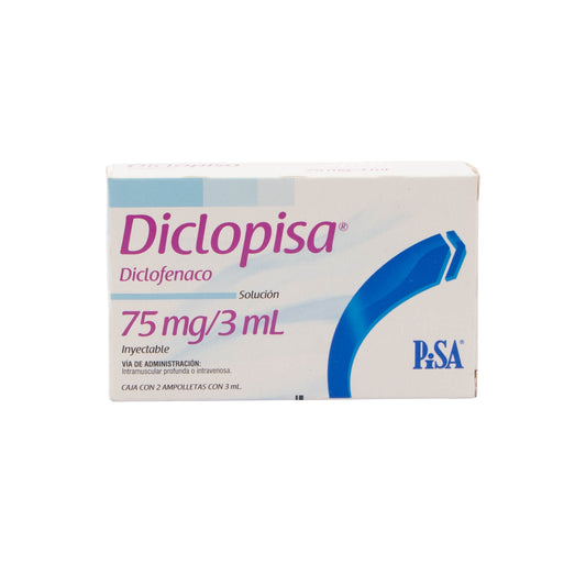 Diclopisa Iny 75mg/3ml – Antiinflamatorio