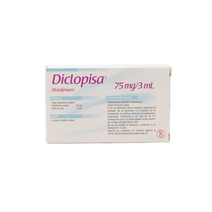 Diclopisa Iny 75mg/3ml – Antiinflamatorio