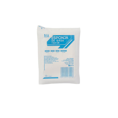 Gasa Estéril 7.5x5cm – Material de Curación
