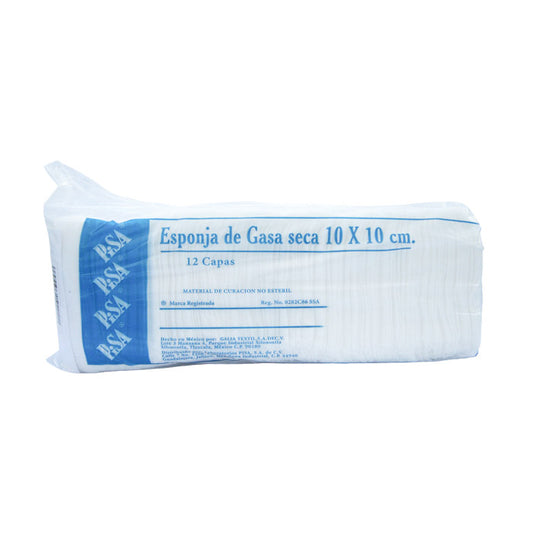 GASA ESP 10X10CM T28X24 NE C/100 – Material de Curación
