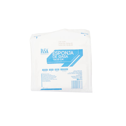 Gasa ESP 10x10cm 12CT28X24 C/10 – Material de Curación