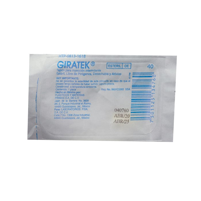 Tapón Giratek P/Sitio De Inyección