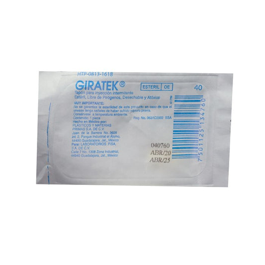 Tapón Giratek P/Sitio De Inyección