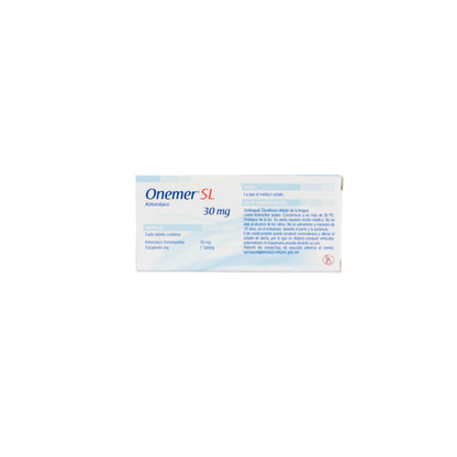 ONEMER SL 30MG Tabletas Sublinguales – Analgésico