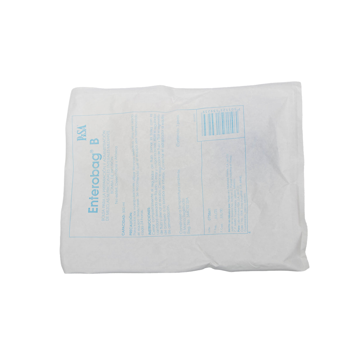 Enterobag B BSA. 500ml – Nutrición Enteral – Farmacia La Paz