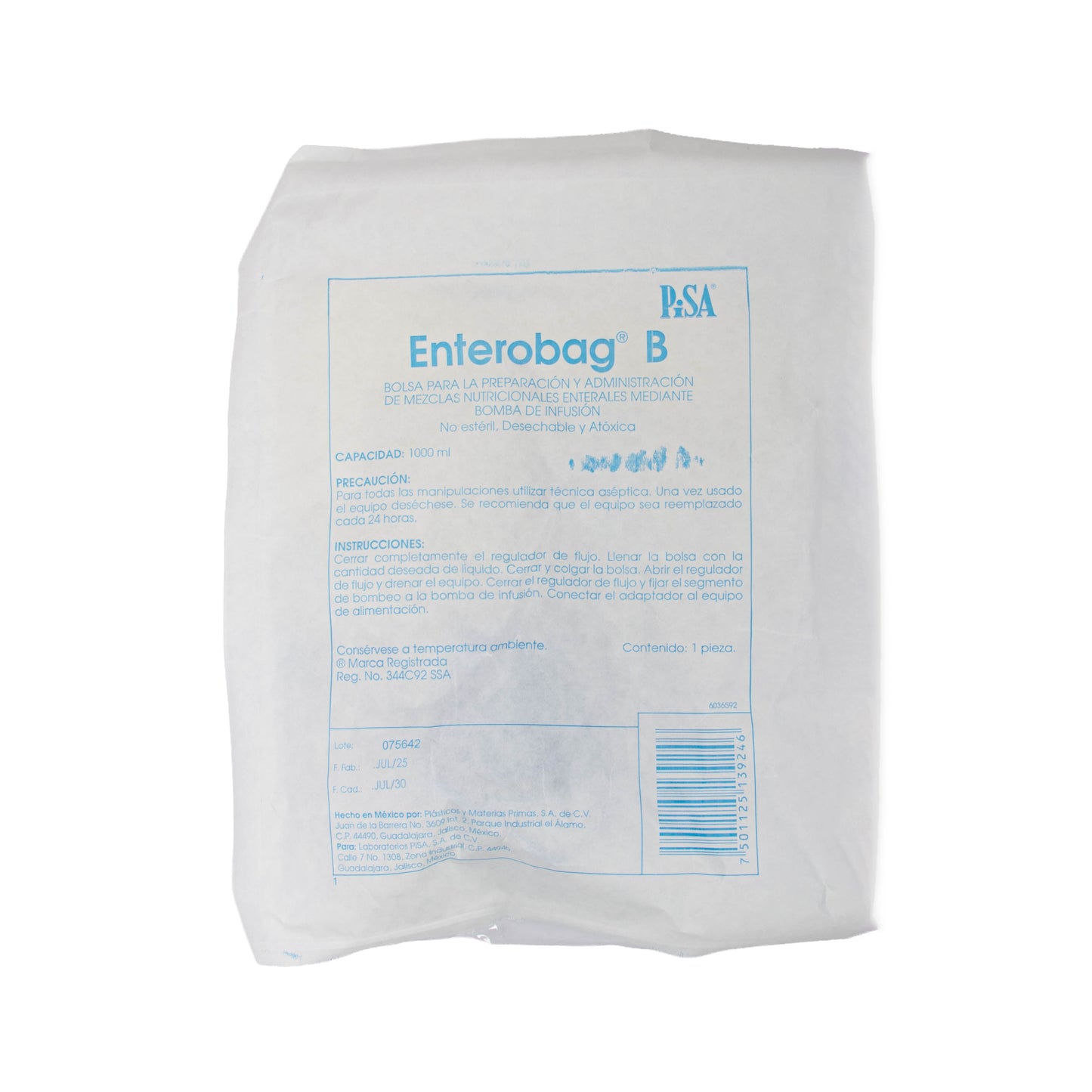 Enterobag B Bolsa 1000 ml – Nutrición Enteral