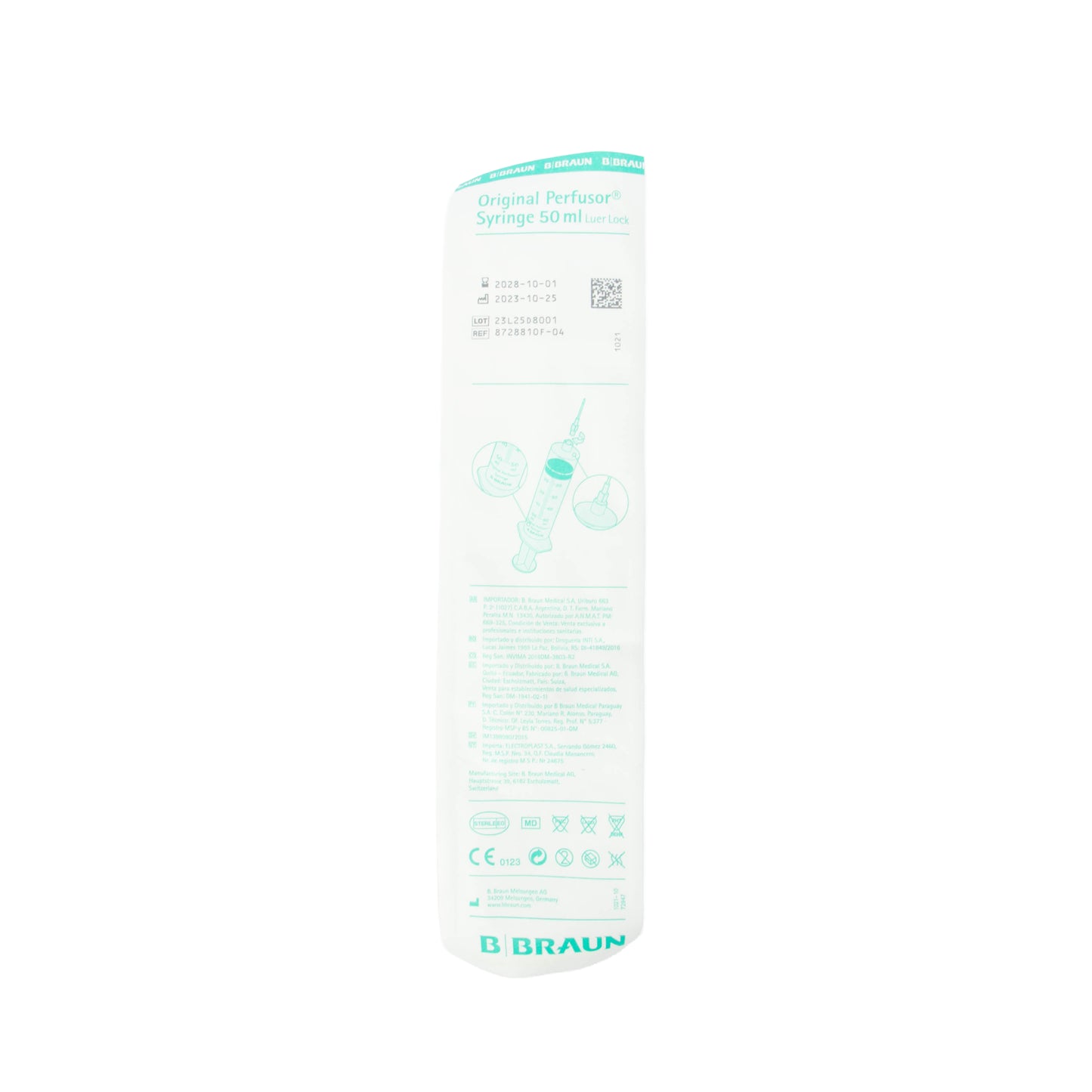 Jeringa 50ml Trans P/Perfusor – Material Curación