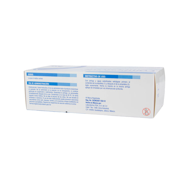 COMBESTERAL Solución Inyectable – Complejo B – Farmacia La Paz