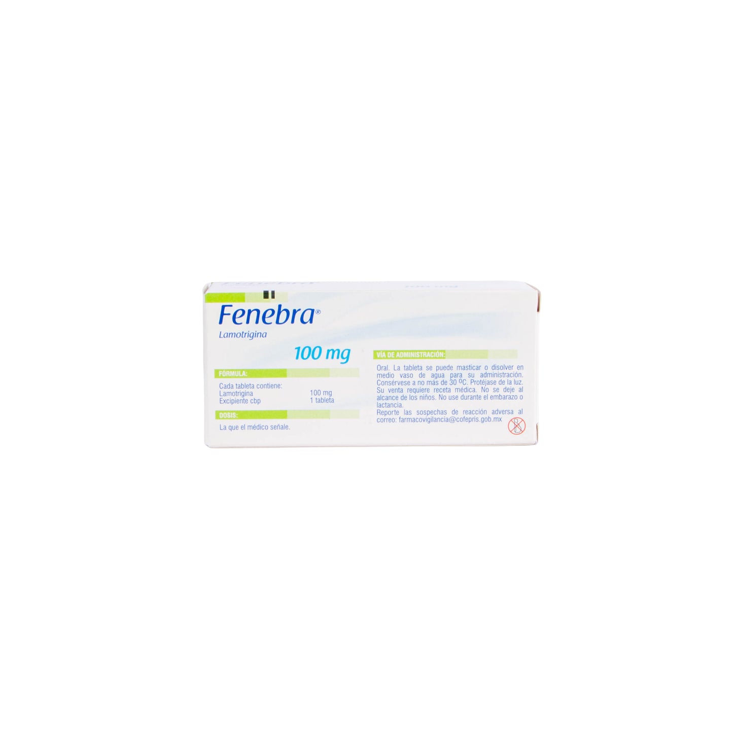 FENEBRA Tabletas 100mg – Antiepiléptico
