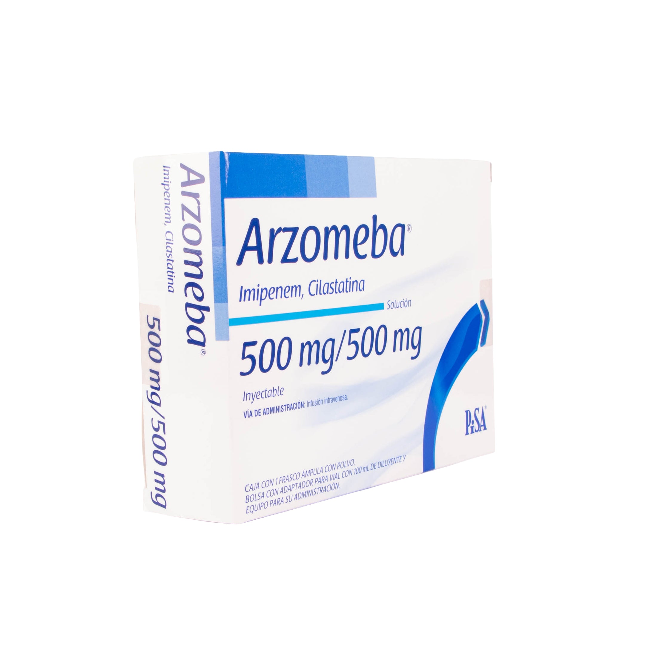 Arzomeba Solución Inyectable 500/500mg – Antibiótico – Farmacia La Paz
