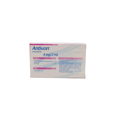 Antivon Solución Inyectable 4mg/2ml – Antiemético