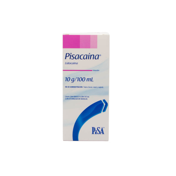 Pisacaina Spray 10g/100ml – Anestésico Local