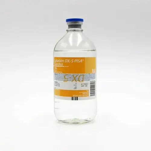Solución DX-50%, Solución Glucosada, Fco. vidrio  c/500 mL