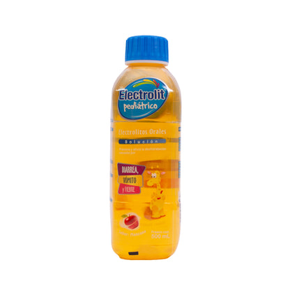 Electrolit Ped Manzana Solución 500ml – Hidratación Oral