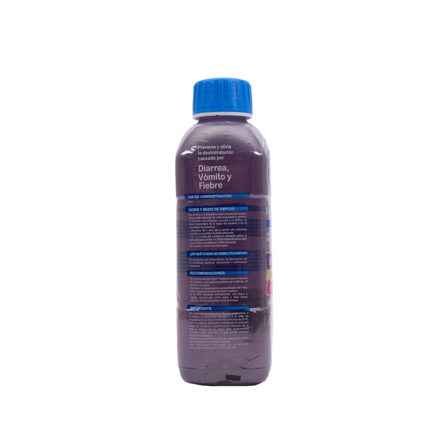 Electrolit Ped Uva Solución 500ml – Hidratación Oral