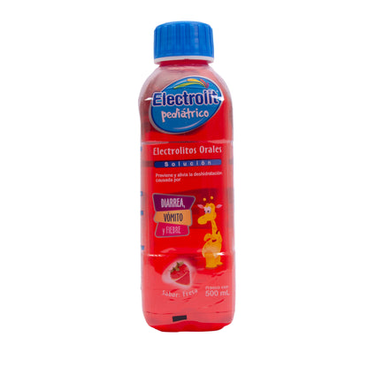 Electrolit Ped Fresa Solución 500ml – Hidratación Oral