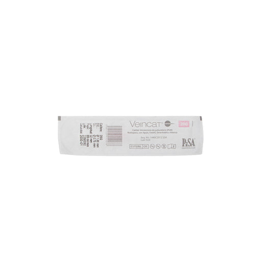 Veincat 20G Catéter Periférico – Terapia de Infusión