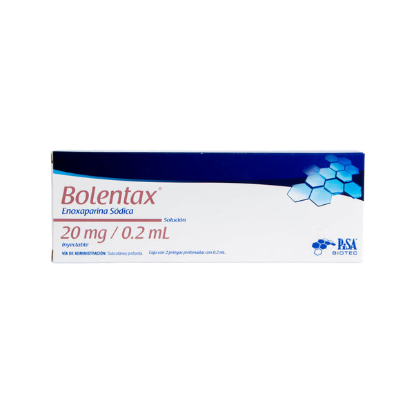 Bolentax Solución Inyectable 20mg – Anticoagulante