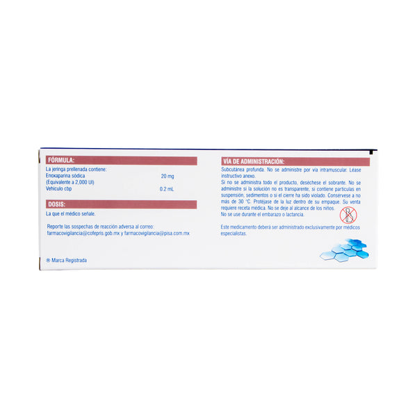 Bolentax Solución Inyectable 20mg – Anticoagulante