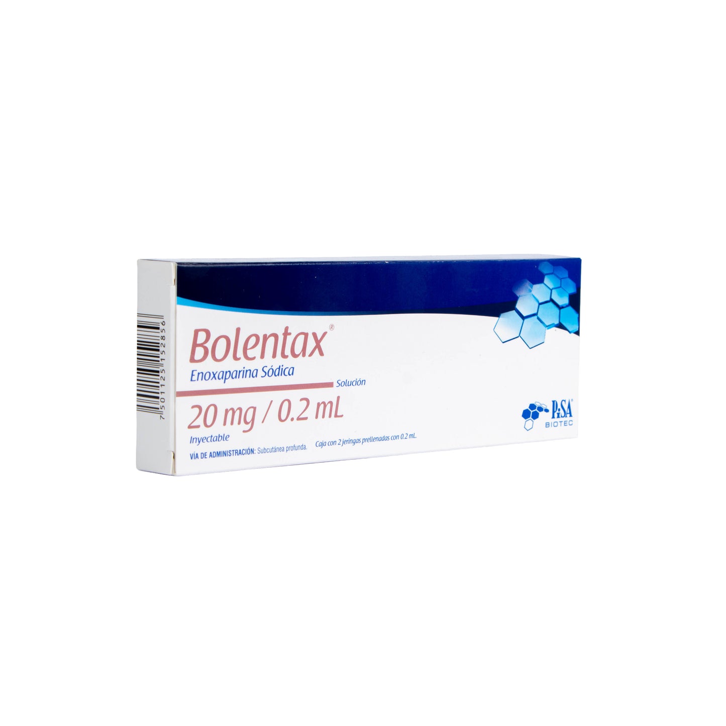 Bolentax Solución Inyectable 20mg – Anticoagulante