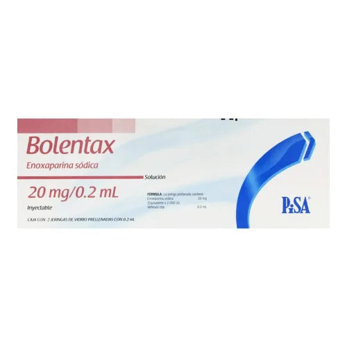 Bolentax Solución Inyectable 20mg – Anticoagulante