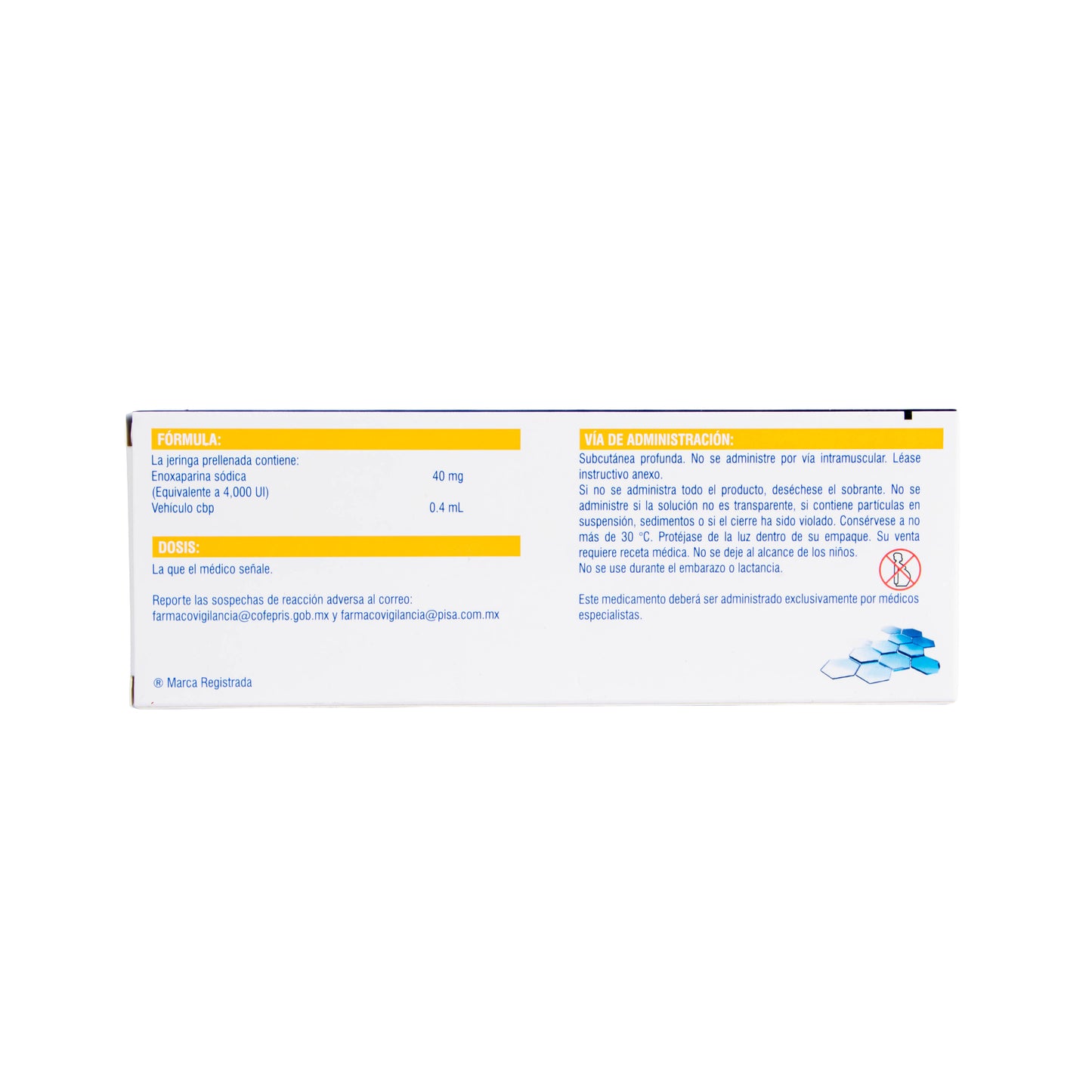 Bolentax Solución Inyectable 40mg – Anticoagulante