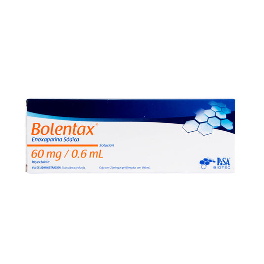 Bolentax Solución Inyectable 60mg – Anticoagulante