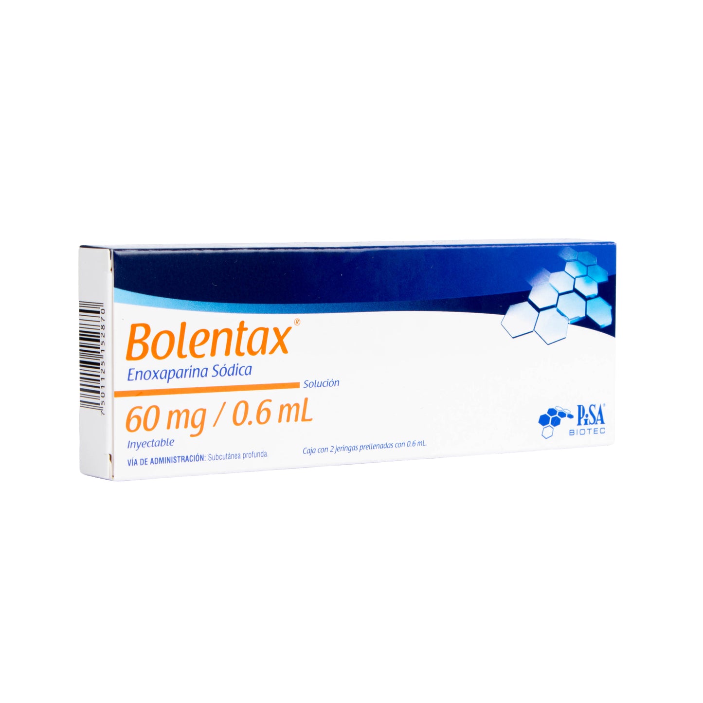Bolentax Solución Inyectable 60mg – Anticoagulante
