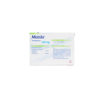 Mazda 150mg Cápsulas LP – Antidepresivo