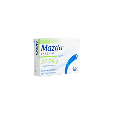 Mazda 37.5mg Cápsulas LP – Antidepresivo