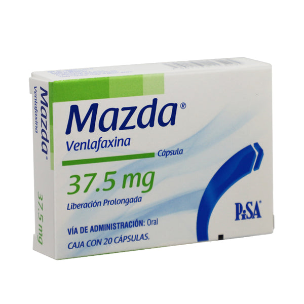 Mazda 37.5mg Cápsulas LP – Antidepresivo