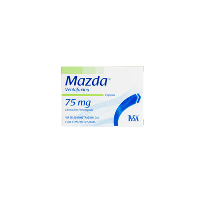 Mazda 75mg Cápsulas LP – Antidepresivo