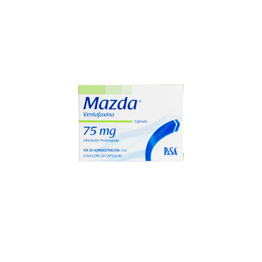Mazda 75mg Cápsulas LP – Antidepresivo